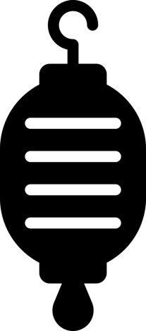 Chinese Lamp With Hook Sketch Drawing Svg, Free Vectors File